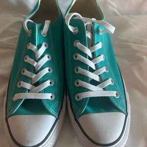 Converse Teal Canvas Athletic Shoes